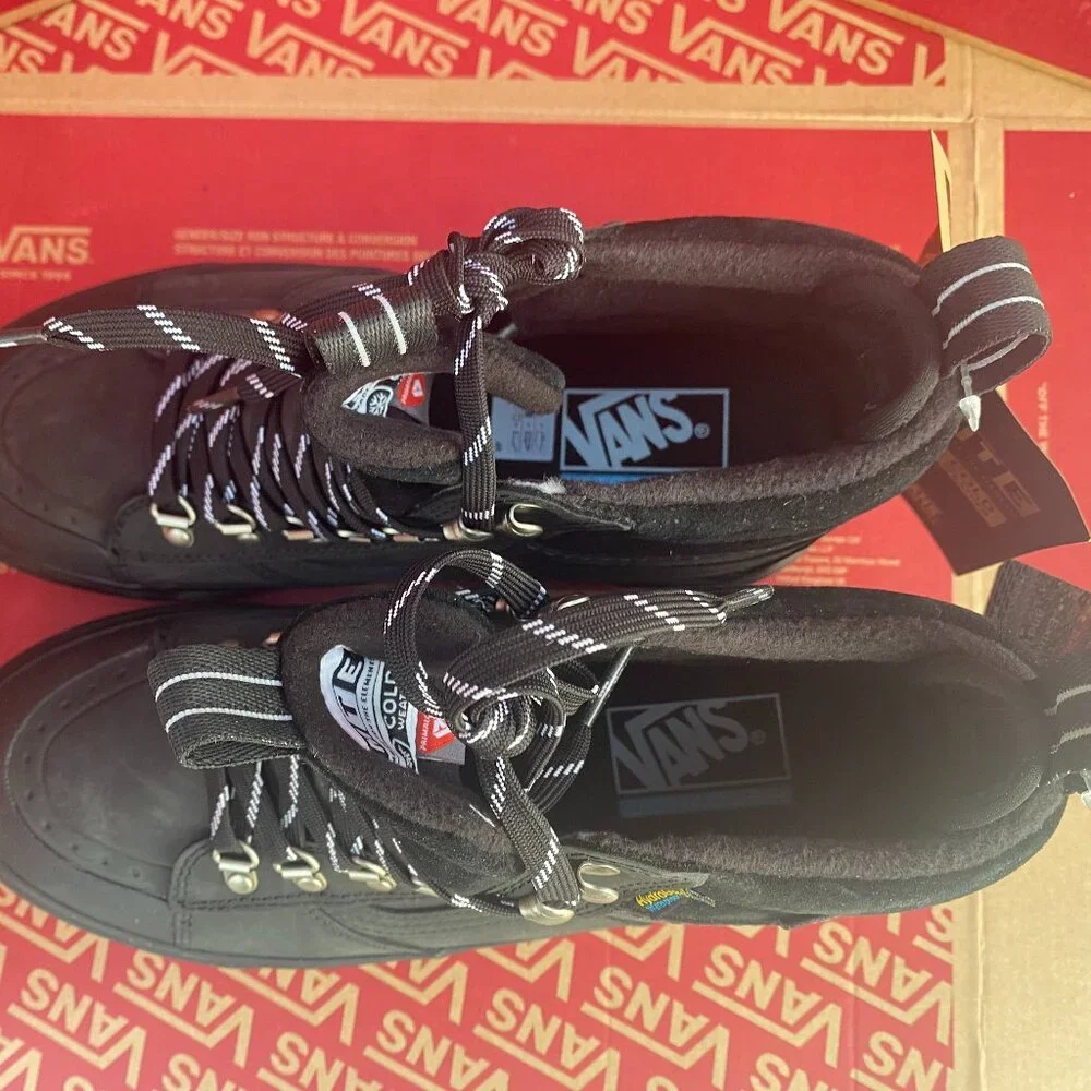 Vans Men's 7/Women's 8.5 Sk8-Hi DR MTE-2 Black Iguchi Blackout VN0009QMBLA